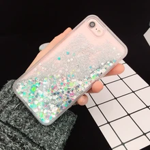 

Glitter Bling Phone Case For Fundas iphone 6 6s Plus Women Liquid Quicksand Girly for iphone X 7 8 plus 5 5s se Accessories