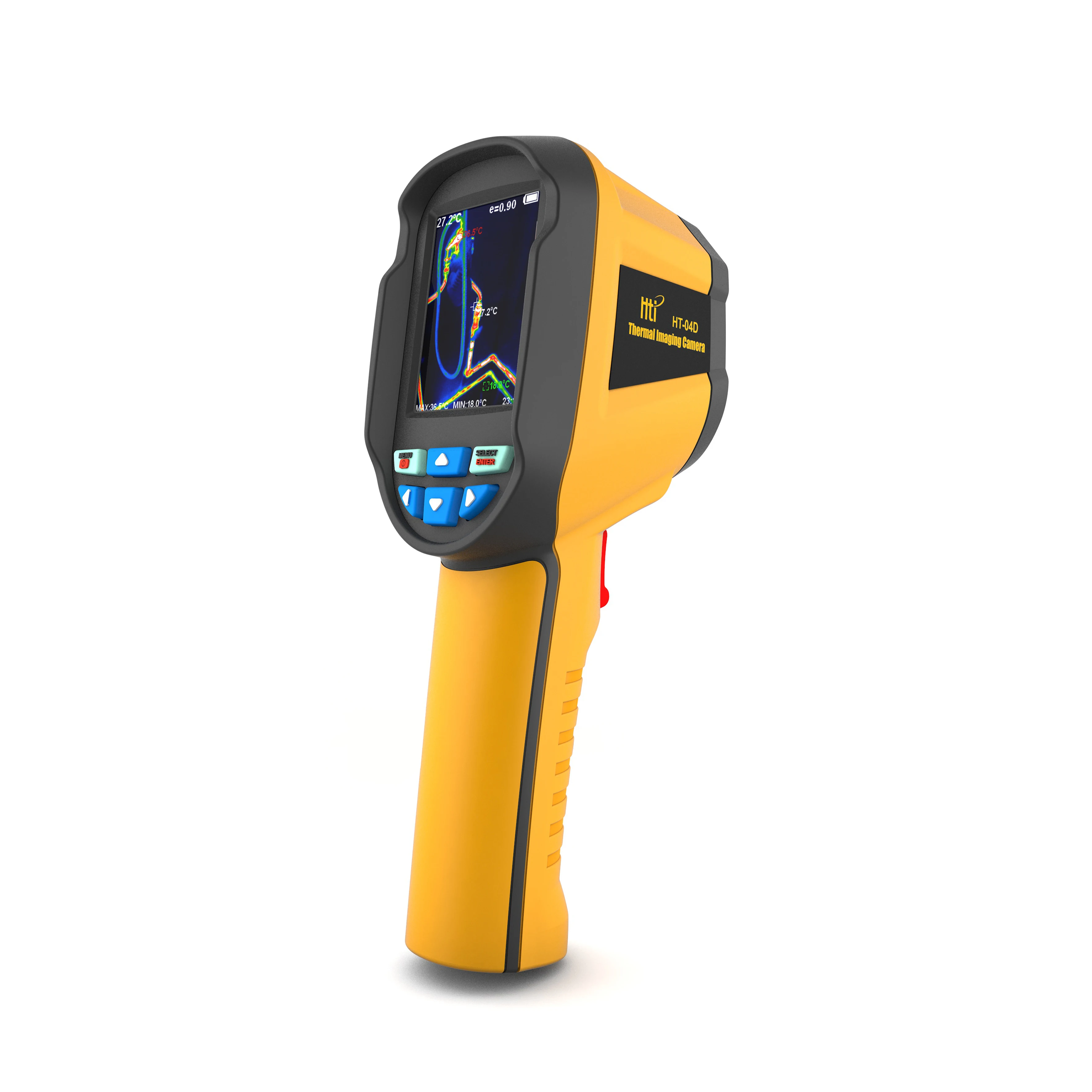 

Professional Handheld Thermal Imaging Camera 2.4" HT-04D Portable Infrared Thermometer IR Thermal Imager Infrared Imaging Device