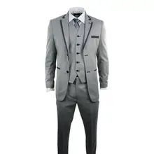 New custom men’s suit gray wedding the groom suit formal party is suitable for high quality men’s clothing