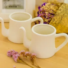 Новое поступление Zakka оптовая продажа чайник форма суккуленты керамические цветочные горшки белый небольшие горшки подарки домой настольные украшения