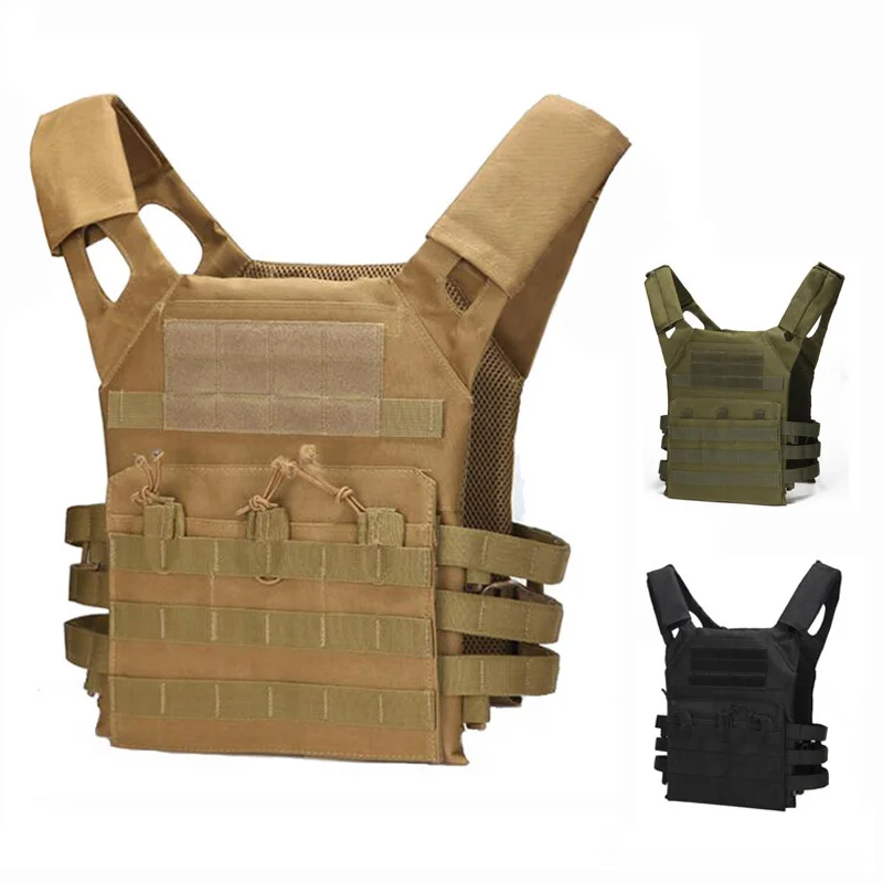 

Army Tactical Vest Men Military Hunting Vest Camouflage Vest Body Armor Molle Outdoor Sport Airsoft Combat Equipment 9 Colors