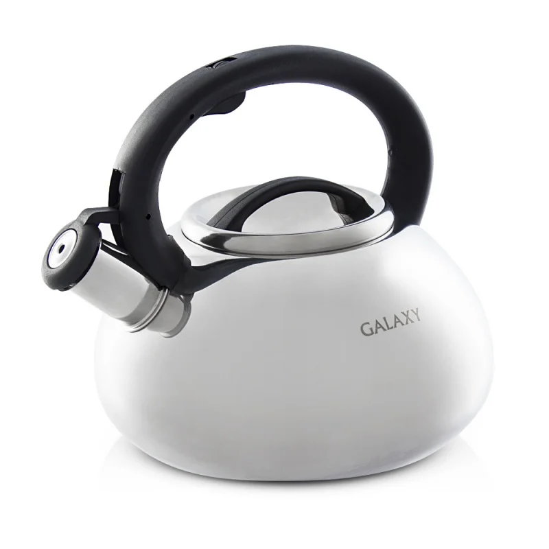 Чайник Galaxy GL 9207 (Объем 3 л, Высококачественная нержавеющая сталь, подходит для всех типов плит)