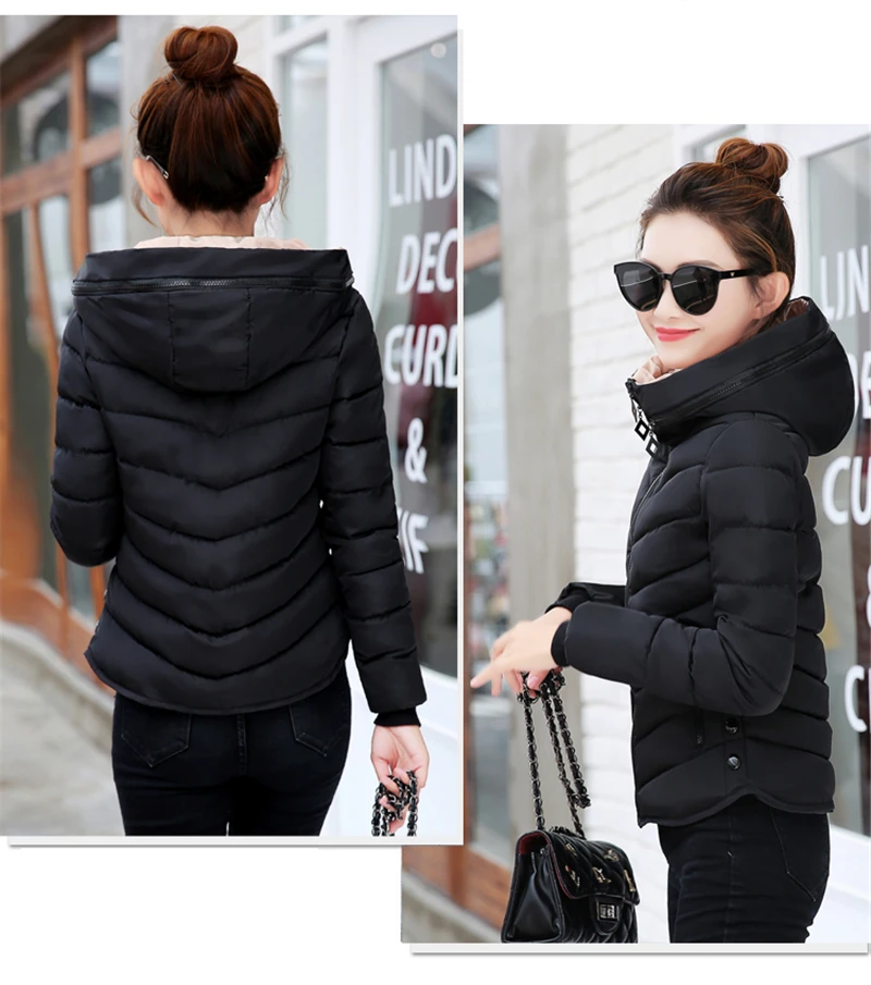 capuz curto outerwear para baixo jaqueta de