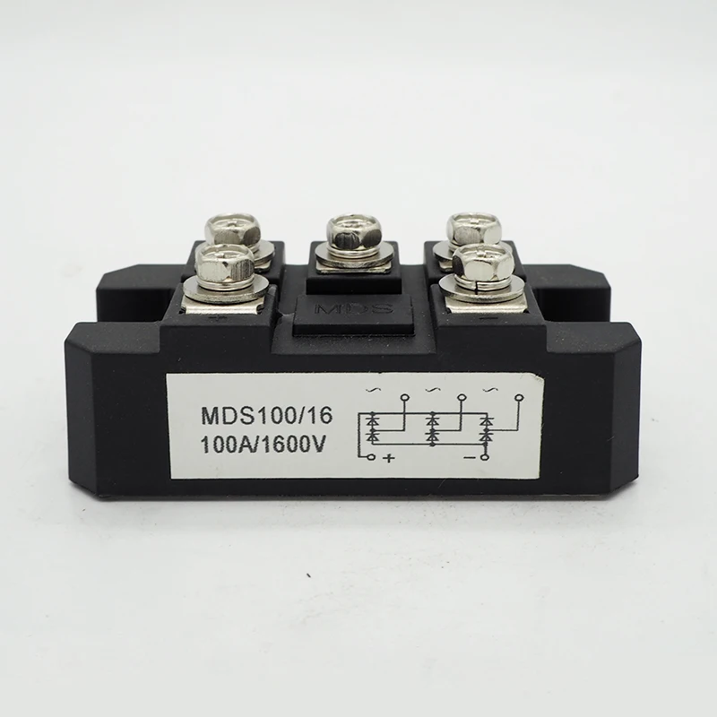 MDS100A 1600V трехфазный мостовой выпрямитель модуль диодный мост 3 фазы DF100BA40 |