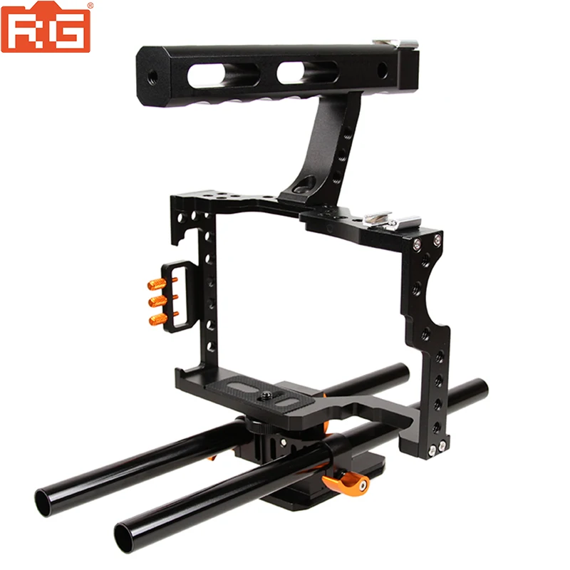 

Micro single photographic camera rabbit cage stabilizer For Sony A7 A7S A7R2 GH4 rabbit cage fuselage protection kit