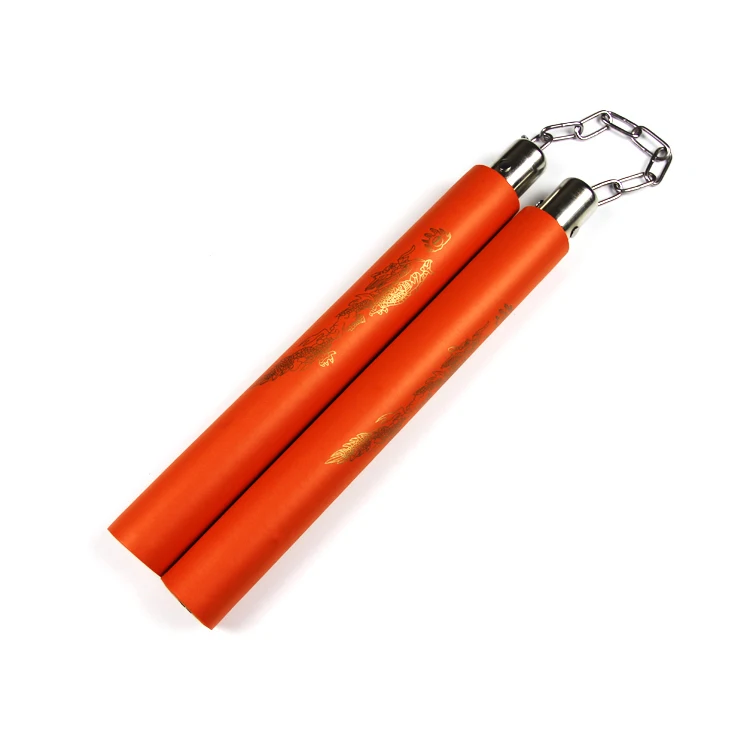 Rucelee боевое искусство нунчаки из поролона Nunchakus Дракон шаблон тренировки