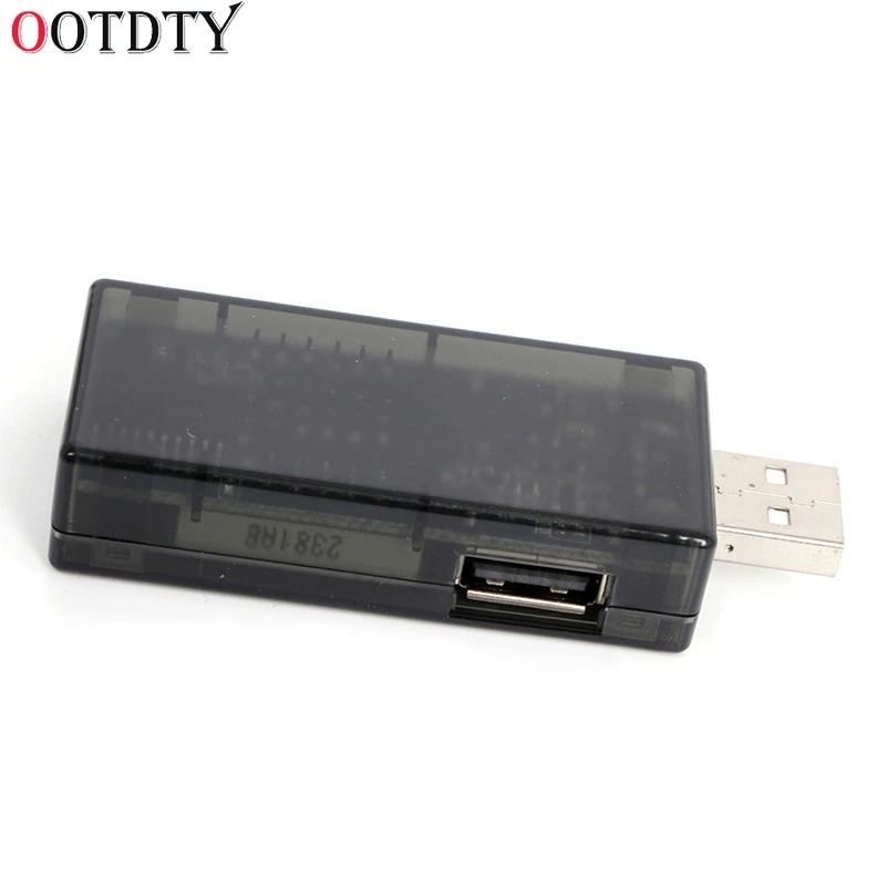 USB Current Voltage Tester USB Voltmeter Ammeter Detector Double Row Shows New