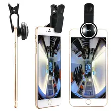 Универсальный зажим 235 градусов Супер Рыбий глаз линзы, Рыбий глаз объектив для Sony xperia z1 z3 compact m5 xa Nokia Lumia 1020 630 640 zte