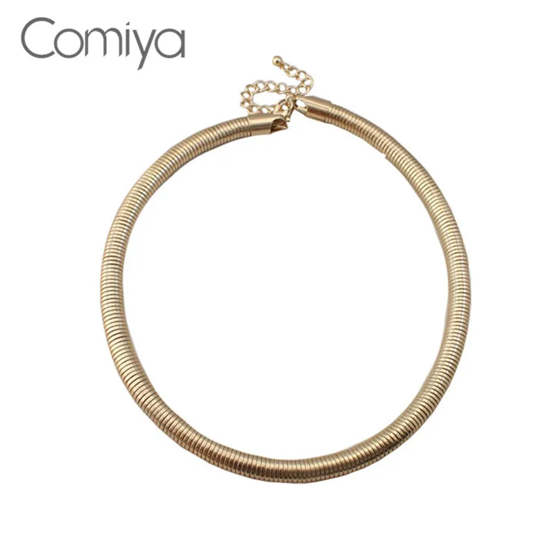 

Comiya Collier Ethnique Collare Etnicos Fashion Boho Thick Snake Chain Necklaces Bijuteria Colier Femme Wholesale Necklace