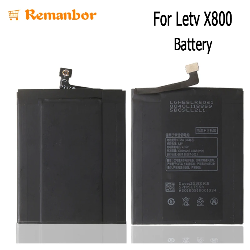 Remanbor For Letv X800 LT55A Battery High Quality 3000mAh For Letv X800