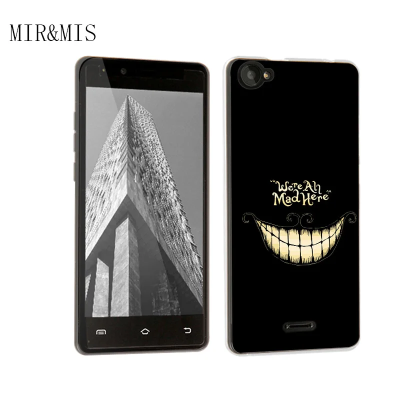 For BQ BQS 5060 Slim 5.0 Inch Phone Case Soft TPU Silicone Cover Protective Printed Fundas BQS-5060 Coques |