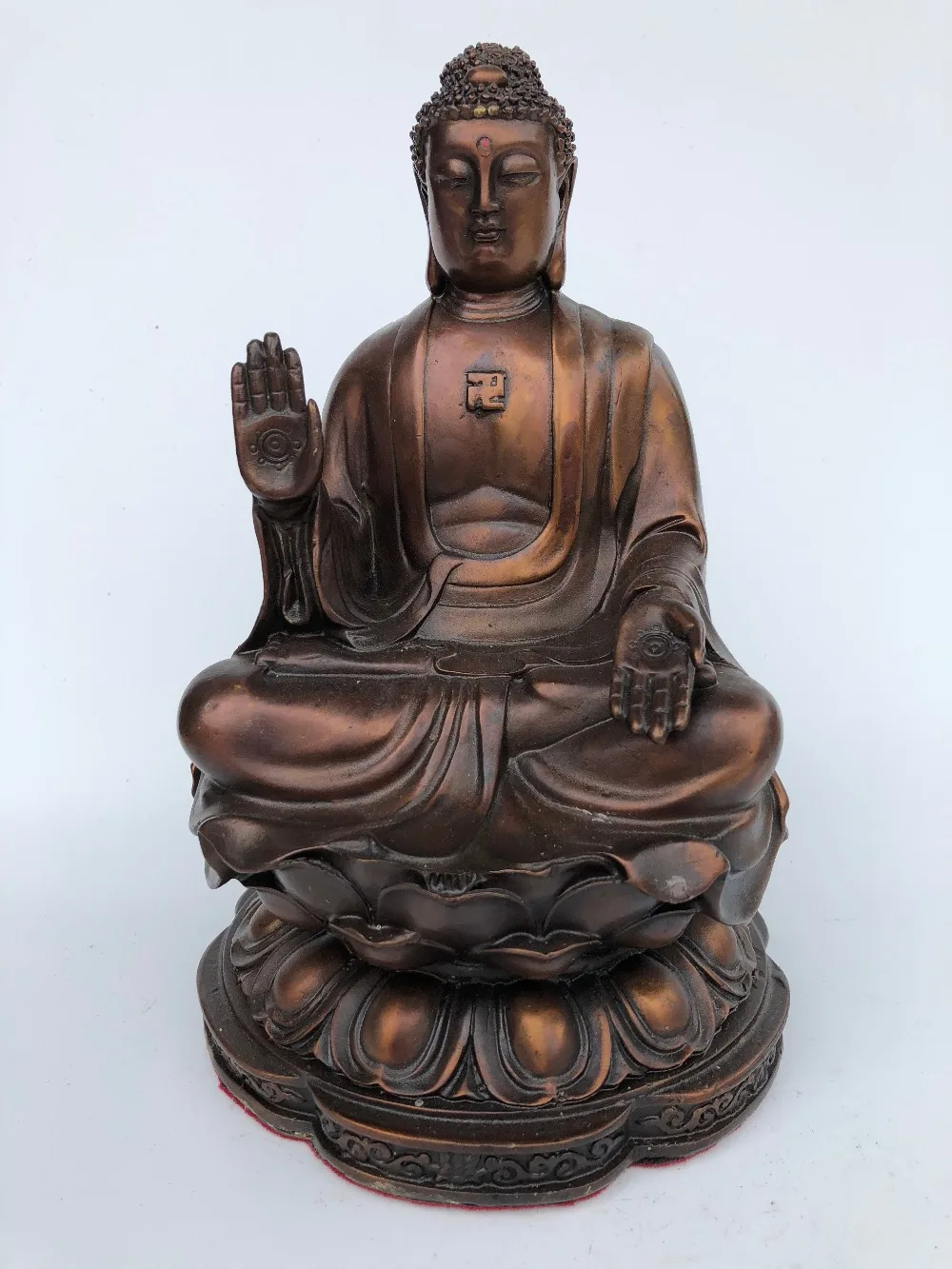 

Copper Buddha Sakyamuni Buddhist Ornaments