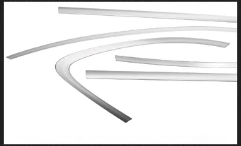 

eOsuns car accessories Car body door plate strips protection for Porsche Cayenne