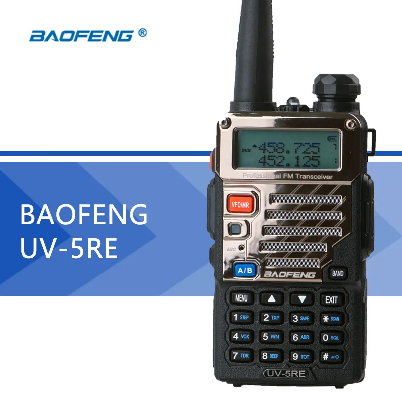 Baofeng UV-5RE рация UV-5R обновленная версия UHF VHF Dual Watch UV 5RE CB радио VOX FM трансивер для охоты