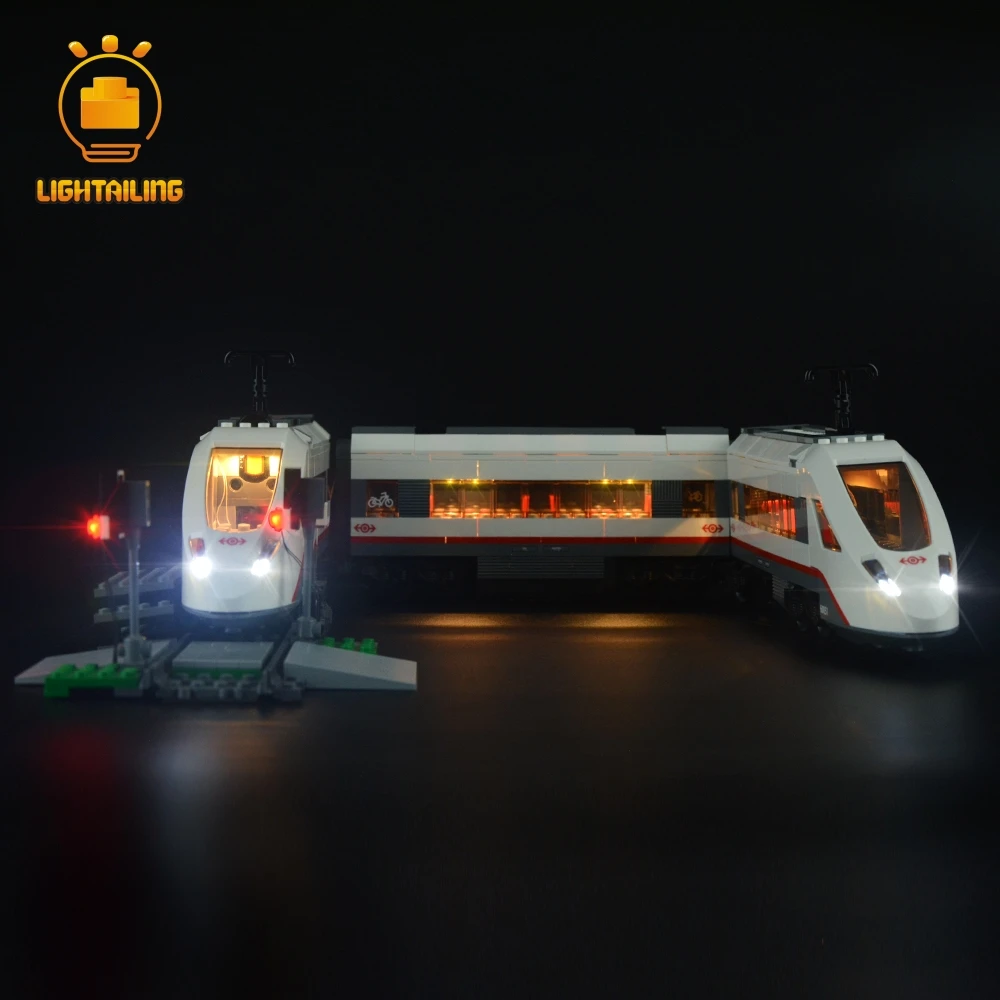 Светильник, светодиодный светильник, комплект для поездов, Высокоскоростной Пассажирский строительный блок, светильник, совместимый с 60051