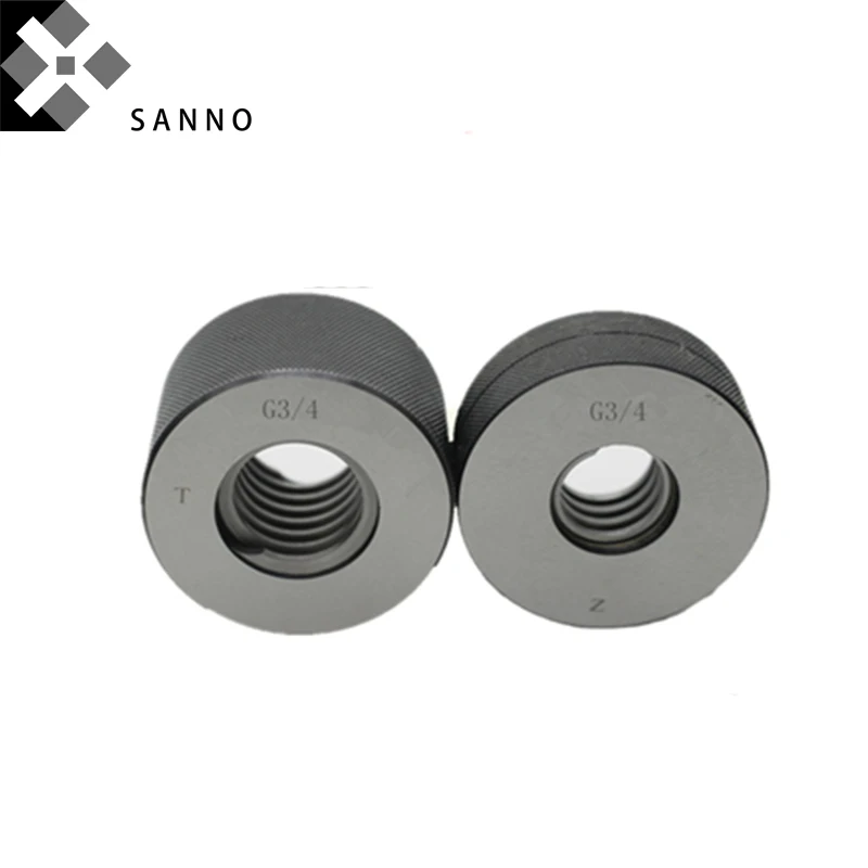 Tubo Dritto Vite Filettatura Anello G1/8, G11/4, G3/8, G1/2, G5/8, G2 55 Gradi British System Go-No Go Calibri Fissi