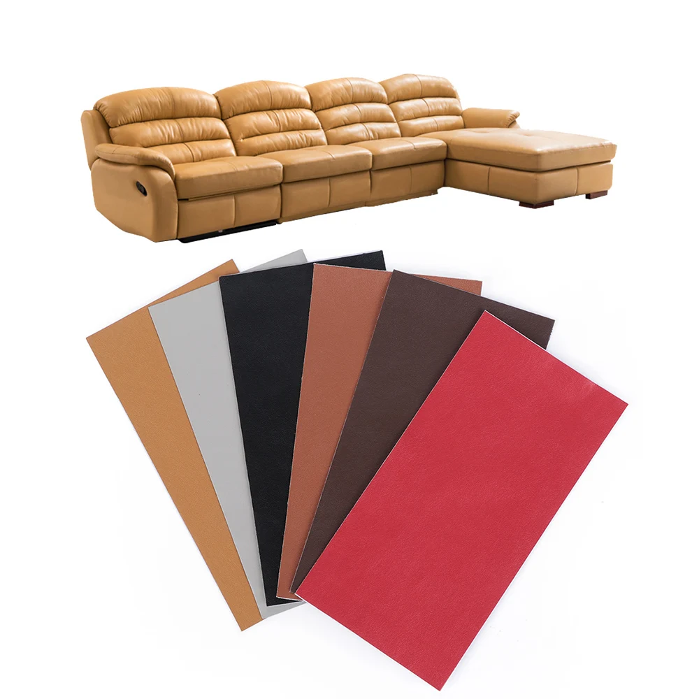 

1PC 10x20cm Self Adhesive Stick-on No Ironing Sofa Repairing Leather PU Fabric Stickers Patches Scrapbook Apparel Sewing Badges