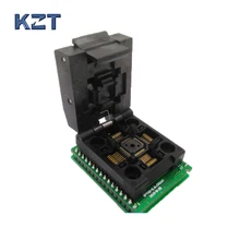 QFP32 TQFP32 LQFP32 to DIP32 Universal Programmer Pin Pitch 0.8mm IC Body Size 7x7mm Test Socket Adapter Support TL866A TL866CS hailangniao new tl866a tl866 high performance willem universal programmer support icsp support flash eeprom sop plcc tsop