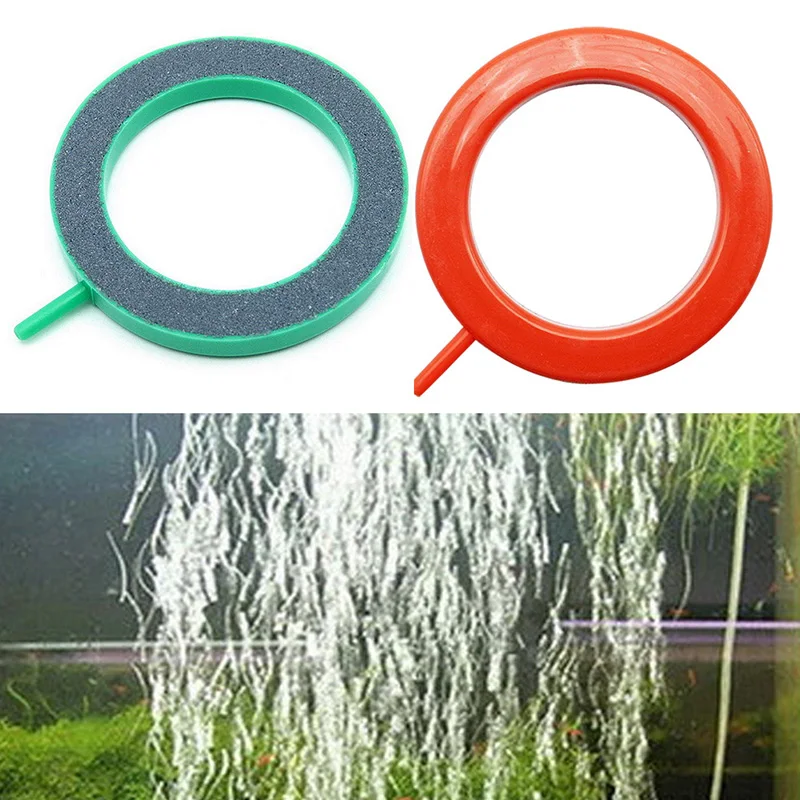 

Round Aquarium Air Stone Bubble Disk Air Pump Oxygen Diffuser Aerator Plate For Fish Tank Aquarium Accessories 10cm Diameter