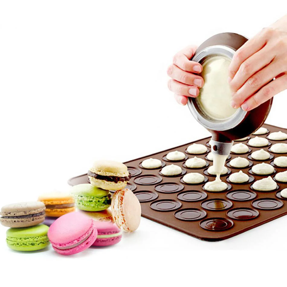 48 Holes Silicone Mat For Oven Macaron Silicone Baking Mat Non Stick