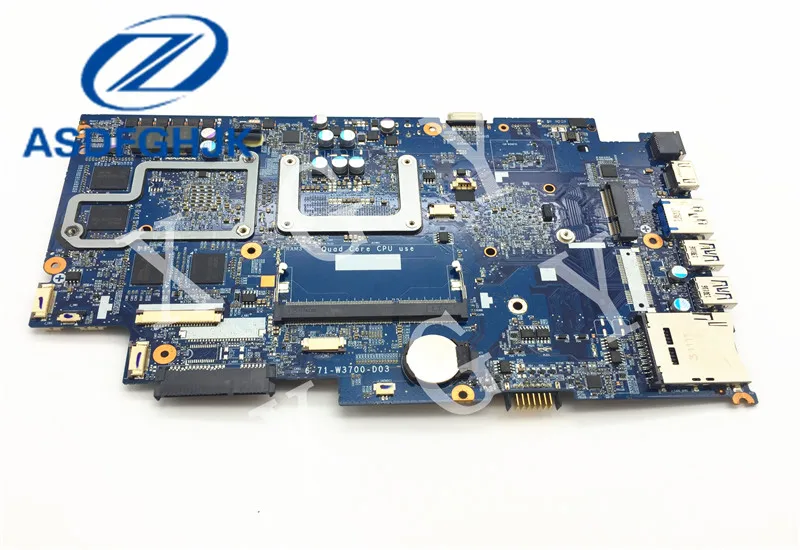 Материнская плата для ноутбука Hasee Raytheon CLEVO w370ET материнская 6 71 w3700 d03 DDR3
