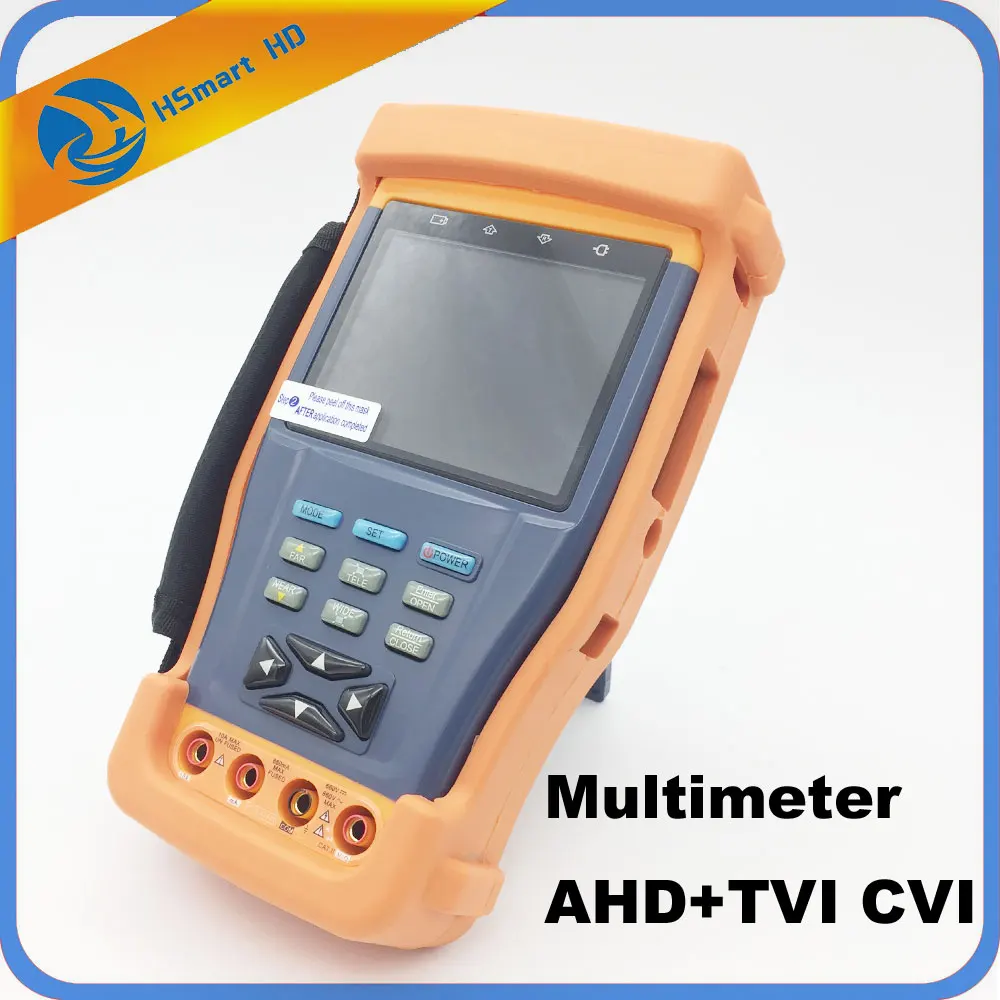 

New 3.5" LCD CCTV Security Camera PTZ Network Cable Test Tester Built in Fot AHD+TVI CVI HD CCTV DVR Systems