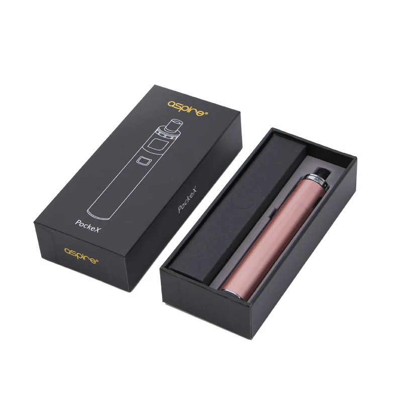 Оригинальная электронная сигарета Aspire PockeX Pocket AIO Kit с 5 шт. катушек 1500 Ом