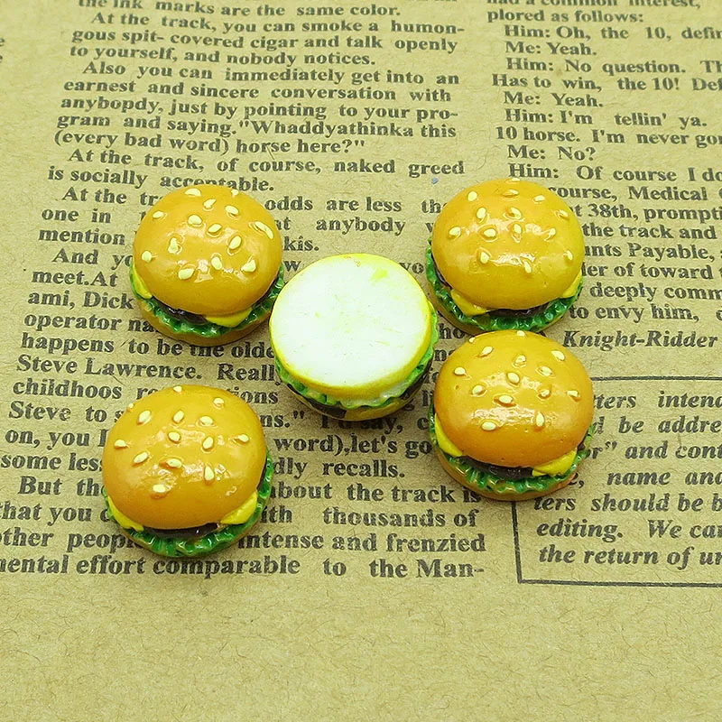 100pcs/lot new arrival kawaii ice hamburger 17*11mm Resin kawaii crafts DIY For Hair Cellphone Decoration 100pcs/lot new arrival kawaii ice hamburger 17*11mm Resin kawaii crafts DIY For Hair Cellphone Decoration