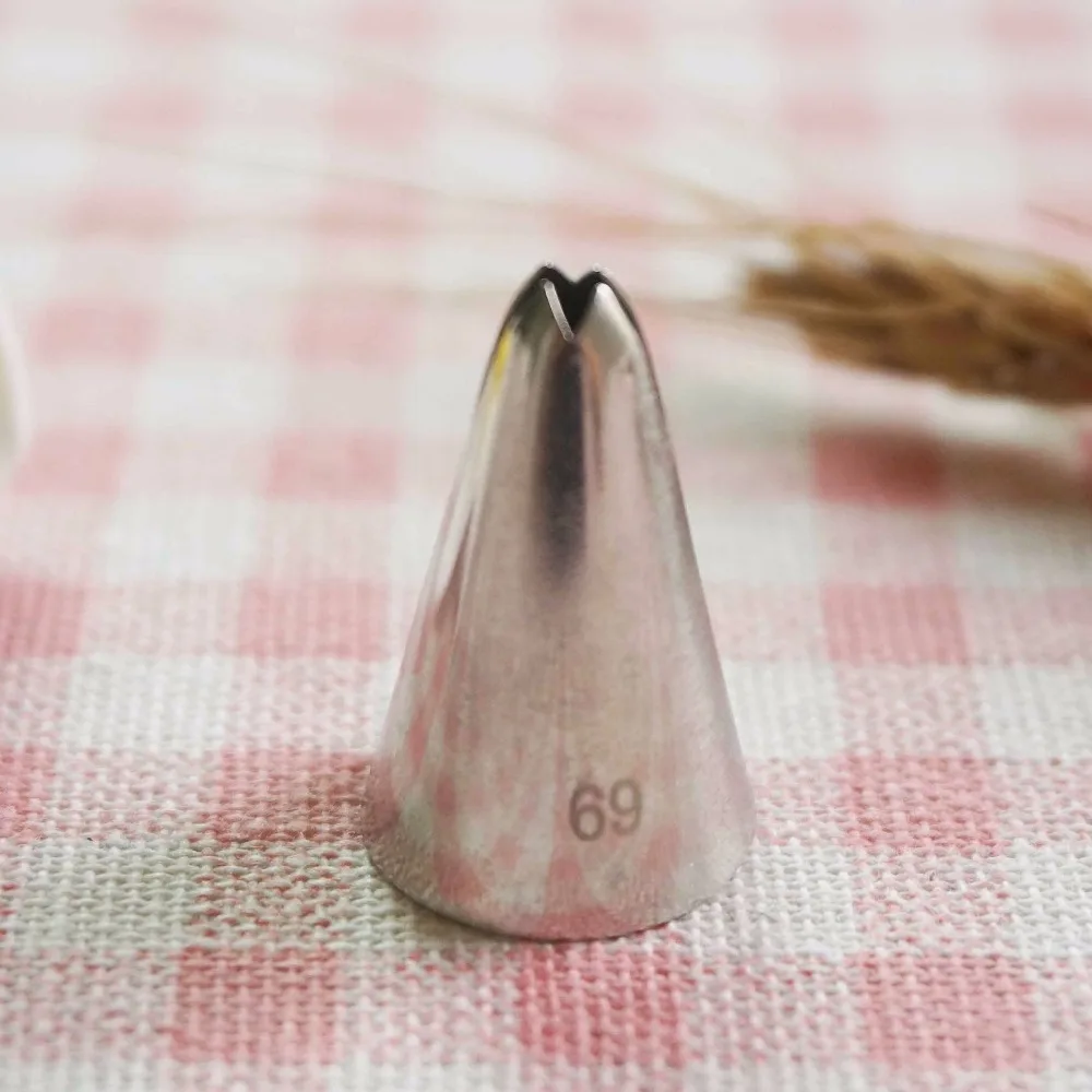 

#69 Nozzle Icing Nozzles Piping Tip Pastry Tip Cupcake Writing Tube Decorating Tip Baking & Pastry Tools Bakeware Creat Leaf