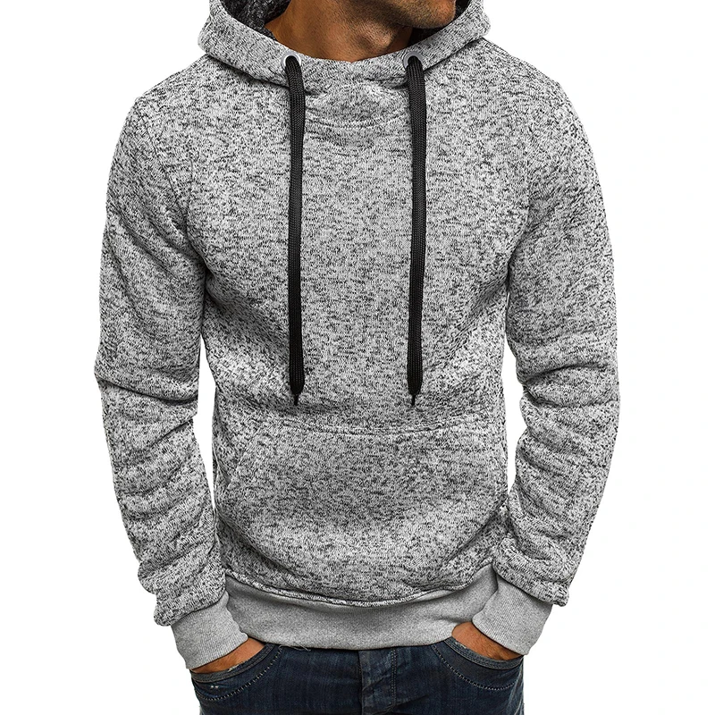solid grey sweatshirt