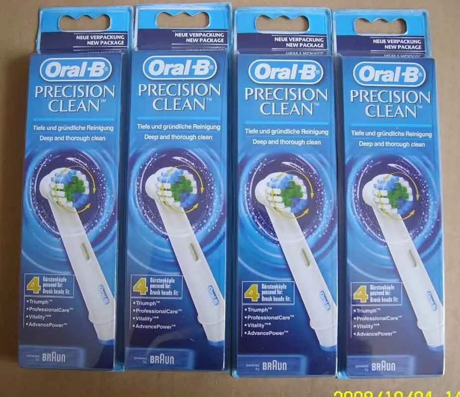 Wholesale 50packs Electric Toothbrushes Heads(4heads per pack)precision