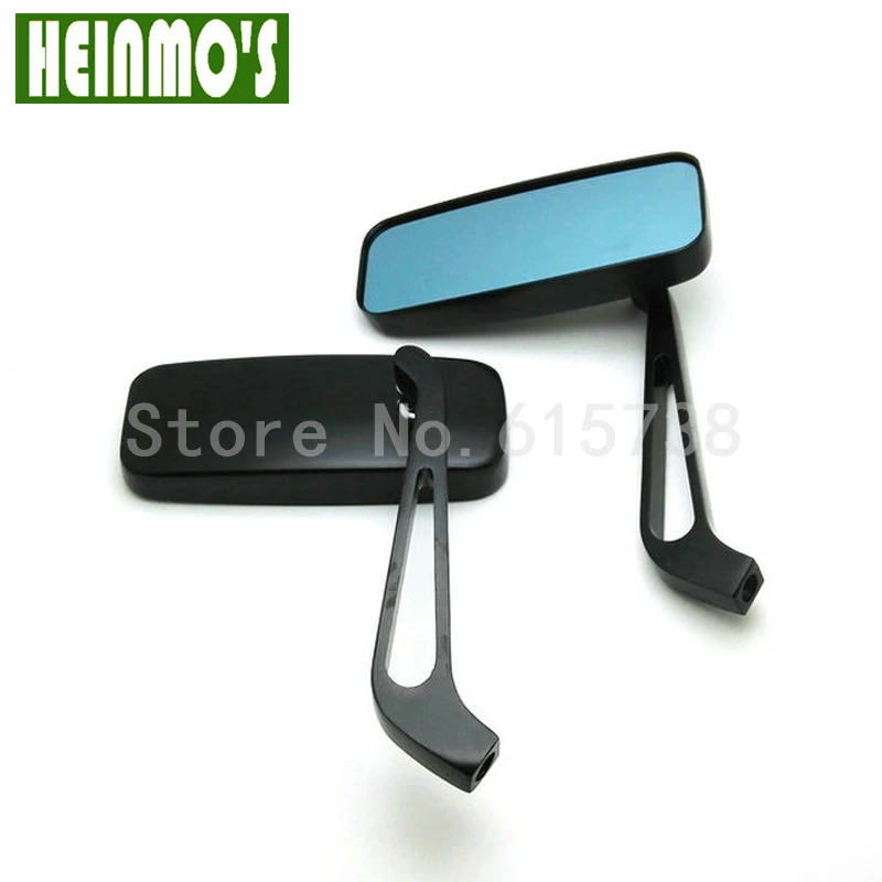 

Motorcycle Mirror moto bike Rearview Mirror Rear-View Mirrors Alloy Motorcycle Rear View Mirrors 8mm/10mm Blue
