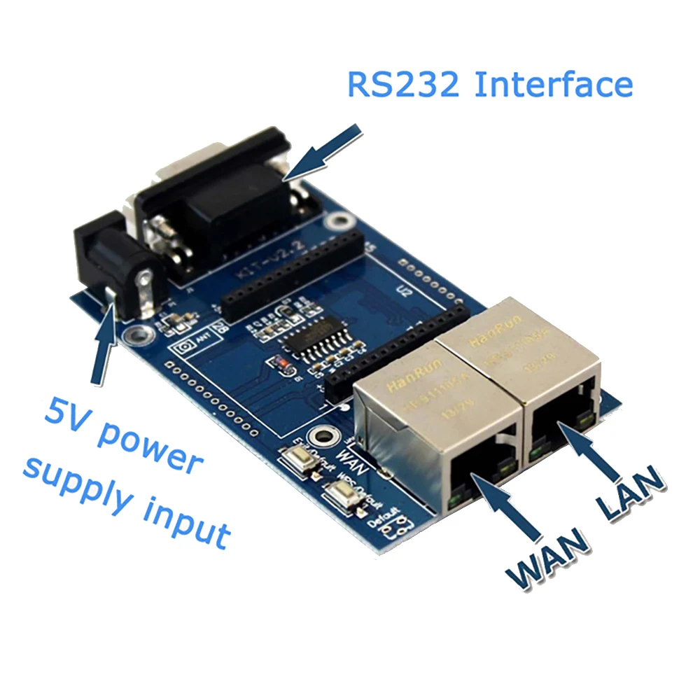 Беспроводной Wi-Fi Модуль Uart последовательный порт RS232 RS485 к Ethernet модуль Плата RM04 комплект разработки промышленного класса Интеллектуальный Hom