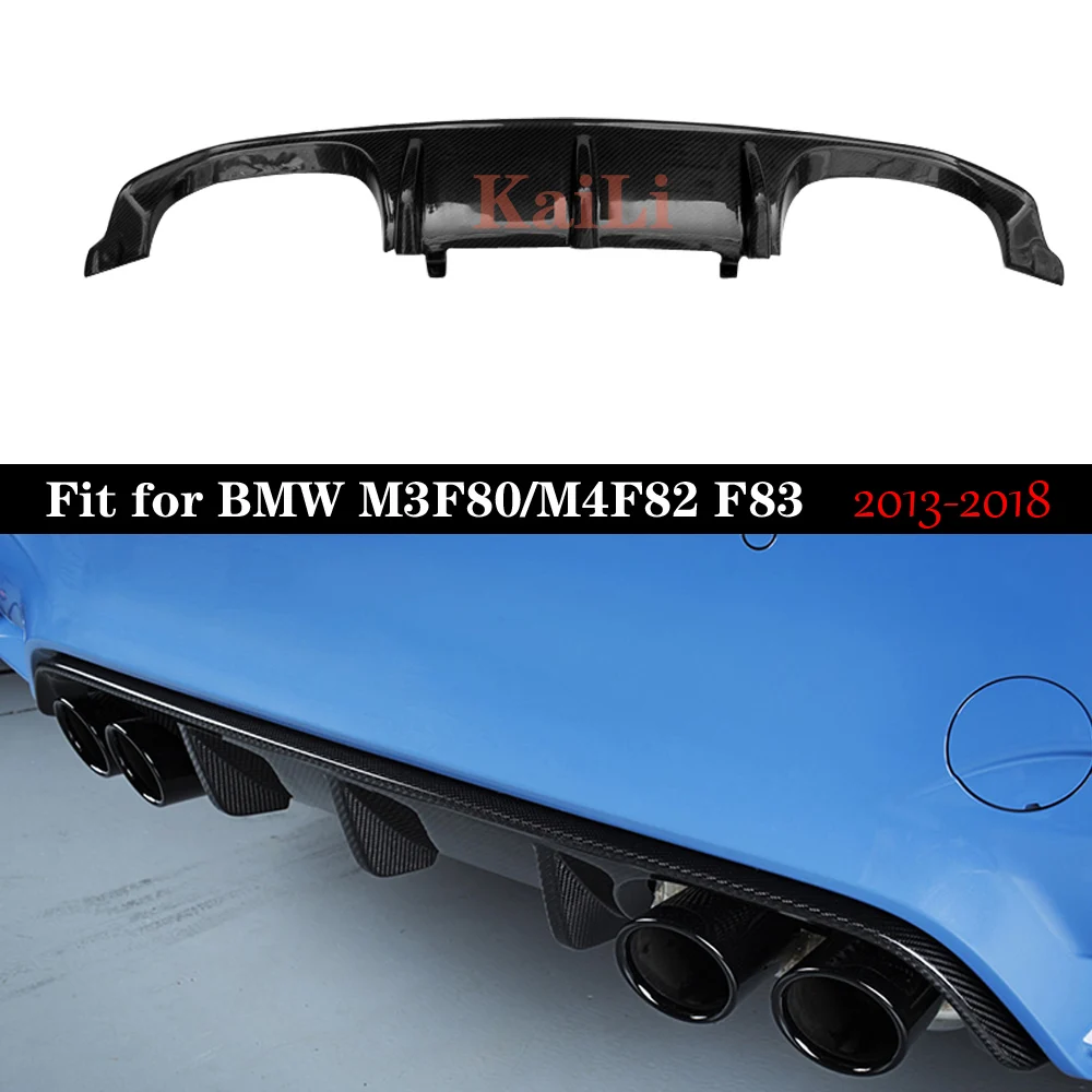 

4 Series Carbon Diffuser For BMW F80 M3 & F82 M4 2013-2018 Car Bumper Diffuser Auto MP Style