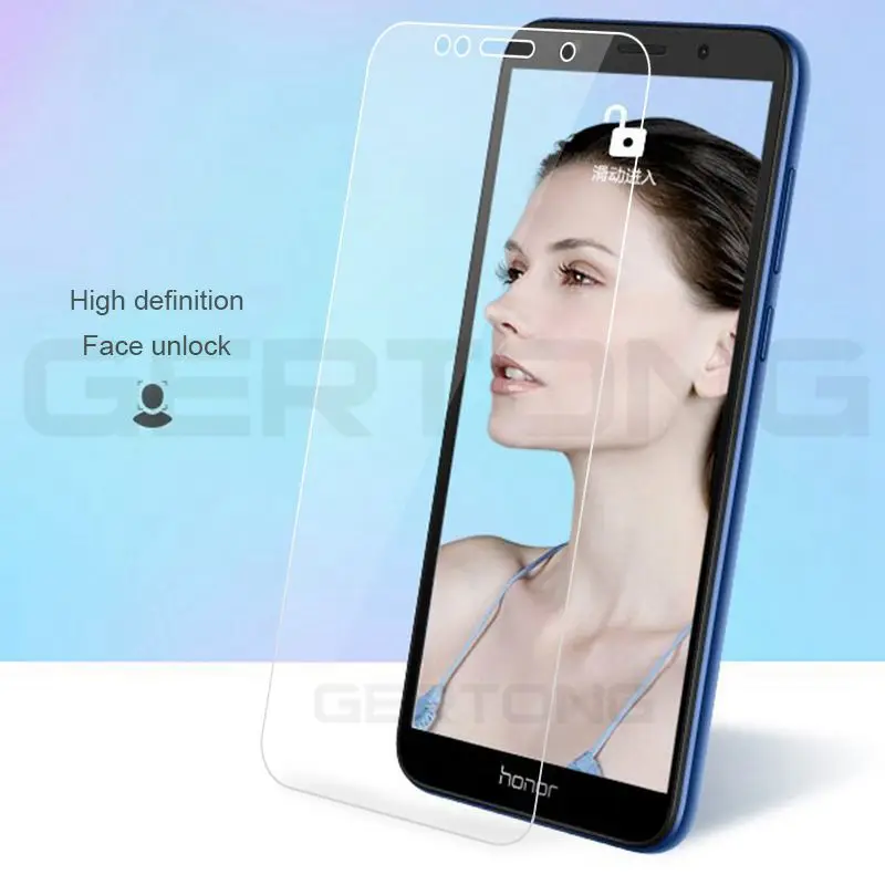 Закаленное стекло для Honor 7A Pro 5 7 '❺ 45'' 7C 99 '' Защитное Huawei Y6 Y7 Prime Y5 2018