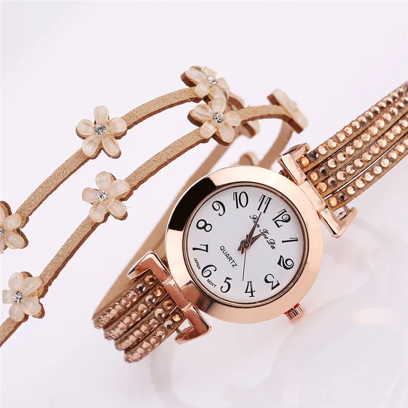 FeeTeeDa, женские роскошные часы, женские изящные часы с кожаным ремешком, аналоговые кварцевые наручные часы, новинка, женские часы, Прямая поставка, QC7