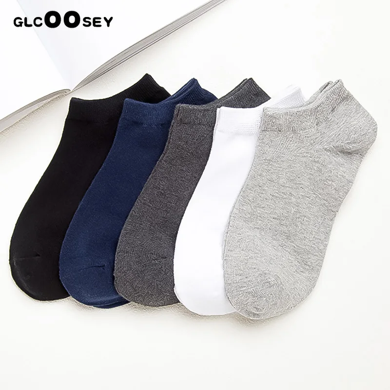 mens blue ankle socks