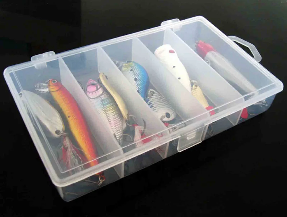 10 шт. Рыбалка Fish Mix приманки ложка приманка гольян Поппер пластиковая коробка