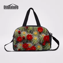 Dispalang цветок кактус с принтами для багажа дорожная сумка для девочек большие сумки на ремне дорожная сумка для путешествий сумка для выходных дорожные аксессуары