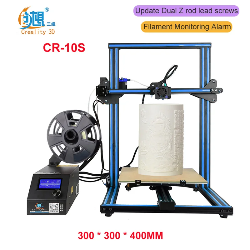 

Can Add Filament Monitoring Alarm Creality CR-10 Series 3D Printer Large Size Desktop 3 D Printer DIY Education CR-10S Series