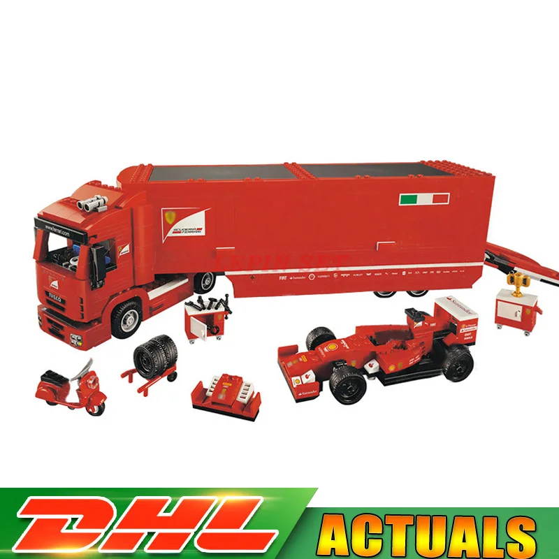 

IN STOCK LEPIN 21010 914pcs Technic Super Racing Car Series The Red Truck Set Educational Building Blocks Bricks Toy Model 75913