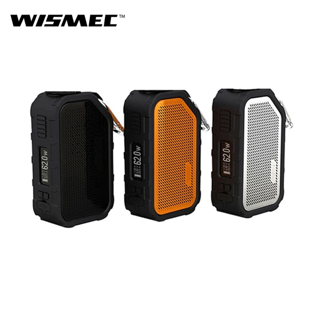 Оригинальный Wismec активный 80 Вт активный бокс мод Vape Bluetooth динамик водостойкий электронный сигаретный испаритель подходит AMOR NS танк