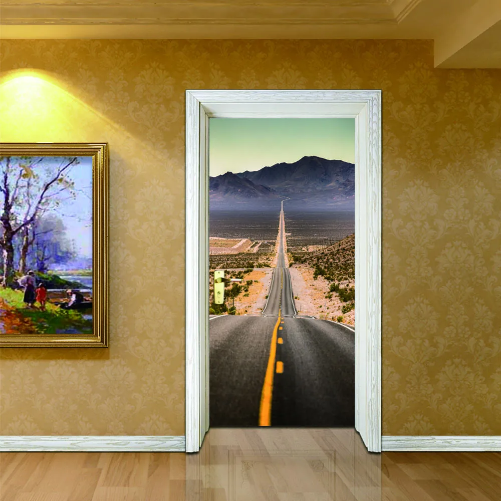 2018 3D Wall Door Sticker Decal Art Decor Vinyl Removable Mural Poster Scene Window AP16 | Дом и сад