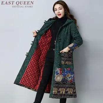 

Chinese winter coats for women coats woman winter 2018 embroidery AA3226 F
