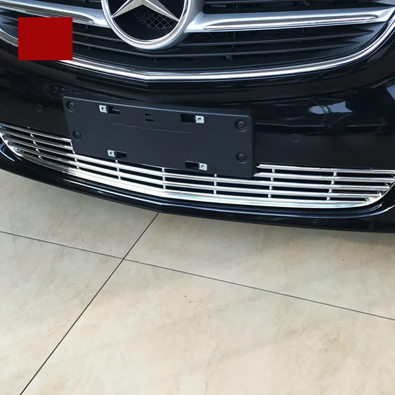Lsrtw2017 abs автомобилей Нижняя передняя решетка сетка для mercedes benz v class 2014 2015 2016 2017 2018