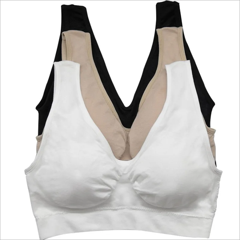 N416 3 teile/satz höhere qualität Casual Bh Abnehmbare Pad Doppel Schicht Nahtlose Genie Bh Körper Former Push Up Bhs