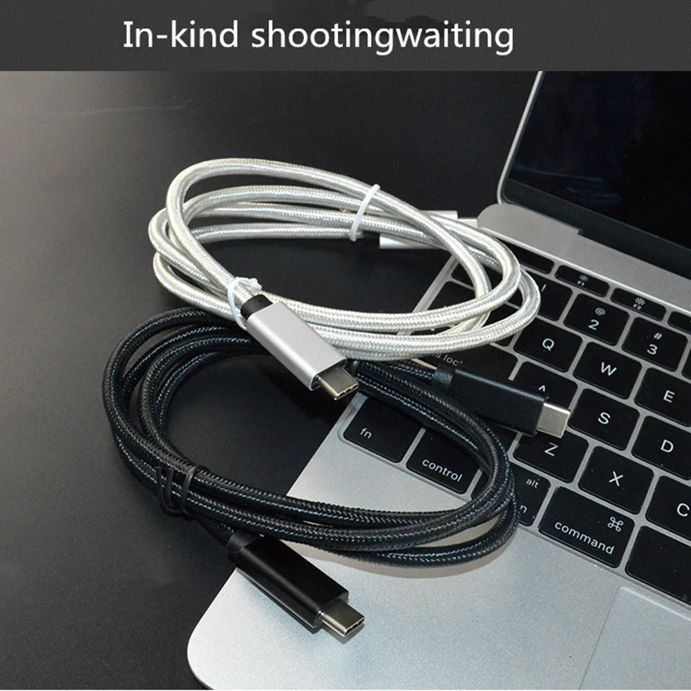 Кабель USB 3,1 type c PD 100W 5A Быстрая зарядка USB C к USB C кабель Thunderbolt 3 для Macbook Pro для samsung S9 S10 huawei P30