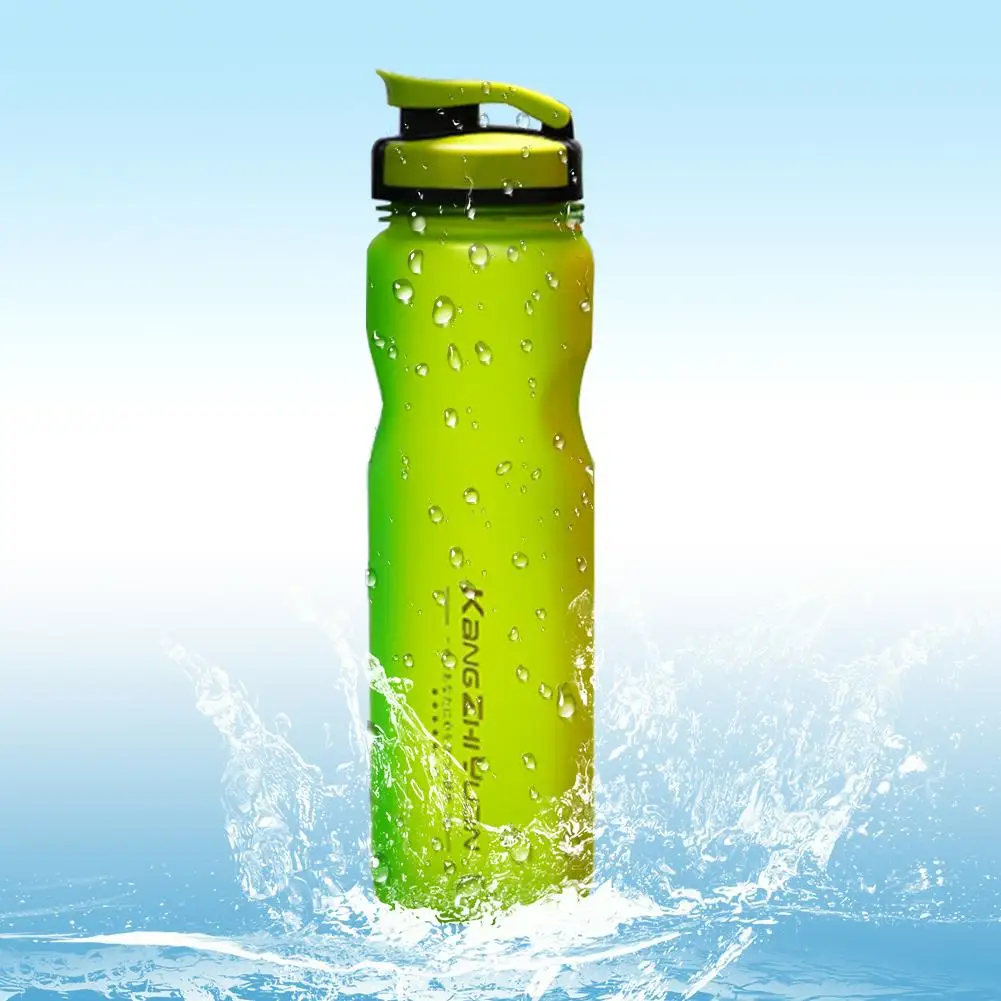 1L قدرة كبيرة البلاستيك كبيرة BPA المياه مجانا زجاجة 1 لتر/34 أوقية الرياضية مانعة للتسرب تأمين قفل غطاء كسر مقاومة الرياضية