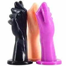 Real Fisting Dildo Big Anal Butt Plug Vagina Stimulate Butt Stopper Finger Hand Large penis Suction
