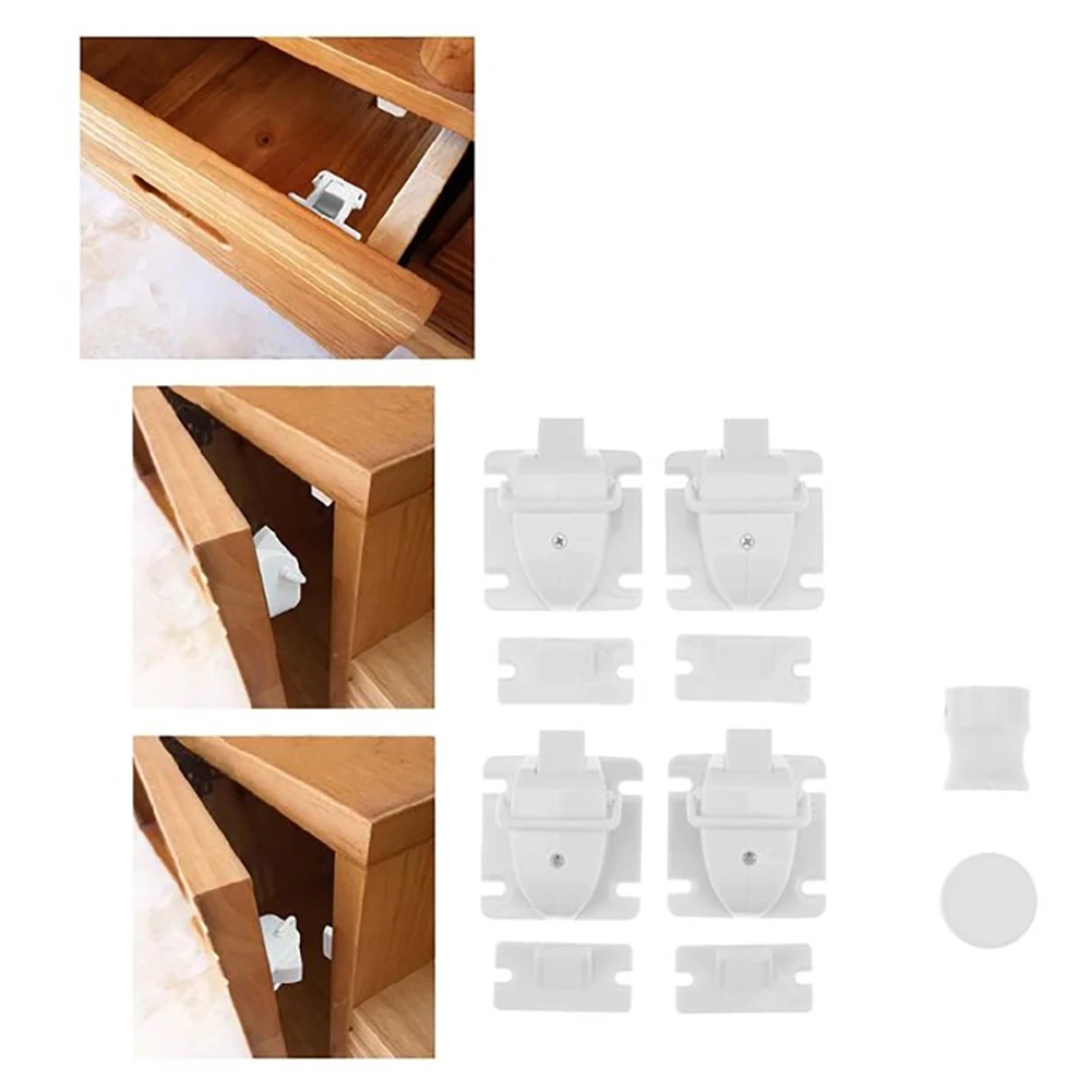 Children Magnetic Lock Baby Security Protection Cabinet Invisible
